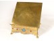 Lectern Bible holder church gilt bronze enamel feet claws flowers cross nineteenth