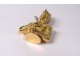 Pendant gold jewel 18 carat bust pharaoh Egyptian 30,2gr twentieth