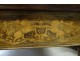 Billiard Charles X marquetry rosewood bronze lions coat of arms nineteenth century