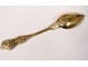 Service 12 spoons coffee tea silver vermeil Minerve Delaporte NapIII nineteenth