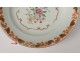 Porcelain plate India Company China flowers foliage eighteenth