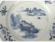 Pair porcelain China China Company India landscape pagoda Kangxi eighteenth