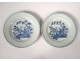 Pair porcelain China China Company India landscape pagoda Kangxi eighteenth