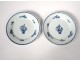 Pair porcelain China China Company India landscape pagoda Kangxi eighteenth
