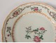 Porcelain plate India Company China flowers foliage eighteenth