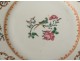 Porcelain plate India Company China flowers foliage eighteenth