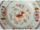 Porcelain plate India Company China flowers foliage eighteenth