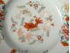 Porcelain plate India Company China flowers foliage eighteenth