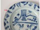 Porcelain plate India Company China flowers foliage eighteenth