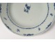 Porcelain plate India Company China flowers foliage eighteenth