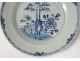 Porcelain plate India Company China flowers foliage eighteenth