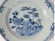 Porcelain plate India Company China flowers foliage eighteenth