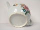 Porcelain teapot China East India family flowers rose eighteenth