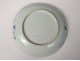 Porcelain hollow dish China India Company white blue flowers Kangxi eighteenth