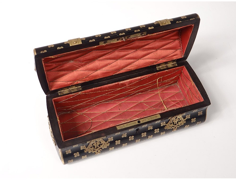 Rare coffret à bijoux signé Alphonse Giroux Paris
