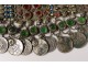 Orientalist headdress silver cabochons Pakistan Middle East twentieth