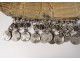 Orientalist headdress silver cabochons Pakistan Middle East twentieth