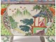 Little chinese porcelain perfume burner dog Fô characters nineteenth landscape