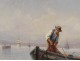 HST marine painting Louis Bonnot boat fishermen South Marseille Lina Bill 19th