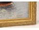 HST marine painting Louis Bonnot boat fishermen South Marseille Lina Bill 19th