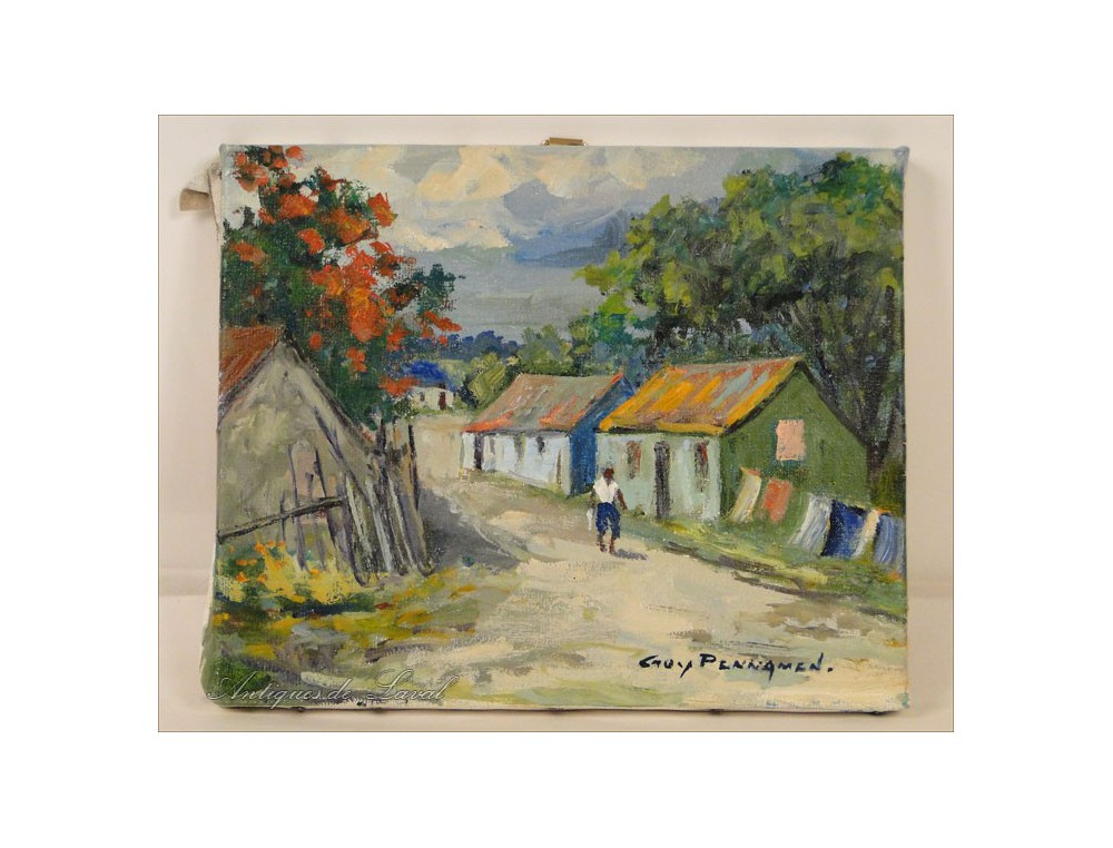 peinture sur toile republique dominicaine