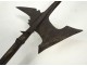 Halberd decoration neo-gothic wooden iron Viollet-le-Duc Napoleon III 19th