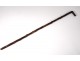 Cane sword system pommel horn damascene blade barrel wood thorn nineteenth