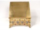 Bible lectern Bible church thabor gilded bronze enamels evangelists nineteenth