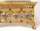 Bible lectern Bible church thabor gilded bronze enamels evangelists nineteenth