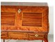 Louis XV Rosewood Inlaid Bureau Rosewood Rosewood Bronze Eighteenth