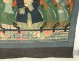 Great painting cloth 20 ancestors Chinese dignitaries mandarins China nineteenth