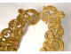 4 curtain curtain decoration gilt bronze leaf acanthus nineteenth century