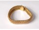 Bracelet bracelet gold solid 18 carat head eagle jewel 26,33gr twentieth