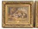 Pair HST paintings Ceramano Sheep sheep School Barbizon nineteenth century