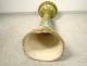 Column saddle support flower pot slip art nouveau flowers twentieth century