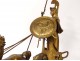 Large bronze sculpture E. Frémiet Char Minerve mythology Barbedienne 19th