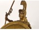 Large bronze sculpture E. Frémiet Char Minerve mythology Barbedienne 19th