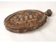 Ironwork metal element Coat of arms Coat of arms Psalm De Profundis XVII