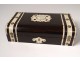 Set box game quadrille lacquered wood box cards tokens late nineteenth century
