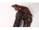 Cane Folk Art Carved Wood Snakes Frog Monkey Nineteenth Century