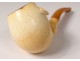 2 old pipes sea foam amber carved meerschaum late nineteenth century