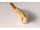 2 old pipes sea foam amber carved meerschaum late nineteenth century