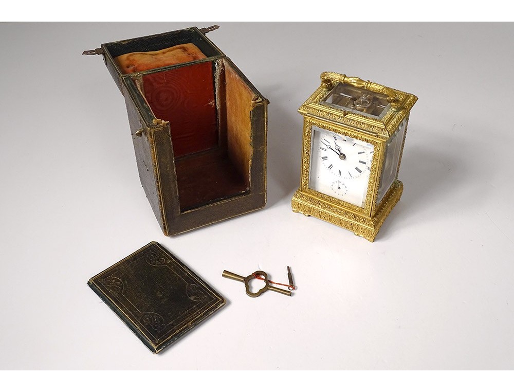 Pendulette de voyage, fin du 19e siècle, France