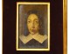 HSP portrait painting man ecclesiastic abbot priest cassock nineteenth century