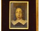 HSP portrait painting man ecclesiastic abbot priest cassock nineteenth century