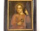 HSP icon painting portrait Child Jesus halo Salvator Mundi orb eighteenth