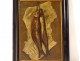 HST painting still life fish newspapers Edward Flemish school nineteenth