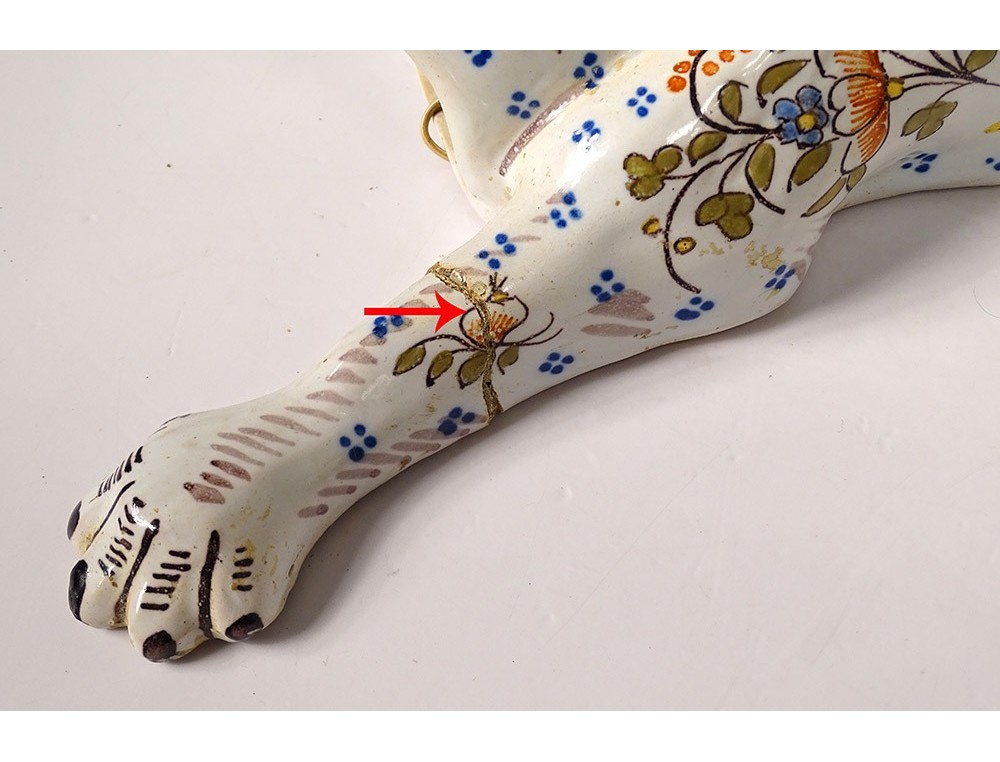 Desvres Géo Martel-décor Jouy – Annie Beurrier