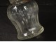 Small carafe decanter crystal bottle carved late nineteenth century