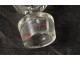 Small carafe decanter crystal bottle carved late nineteenth century